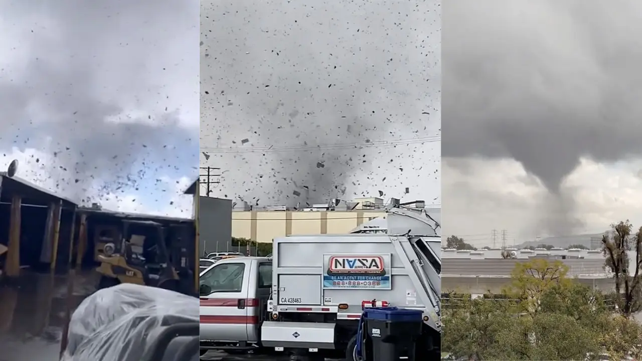Tornado in LA A Rare Natural Phenomenon