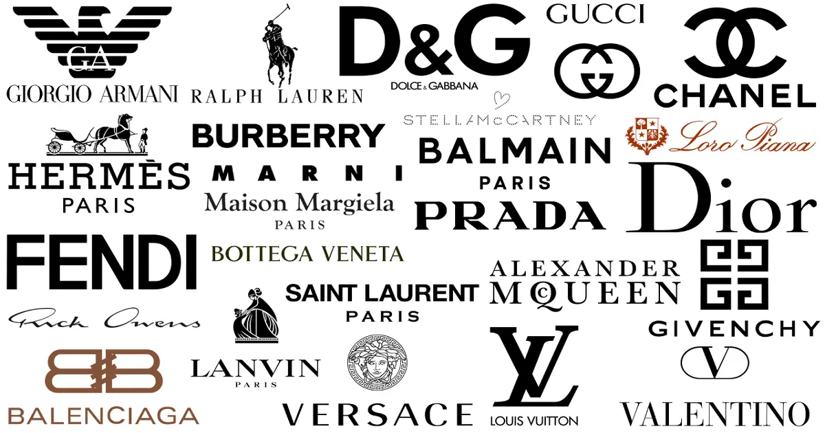 Famous Fashion Brands